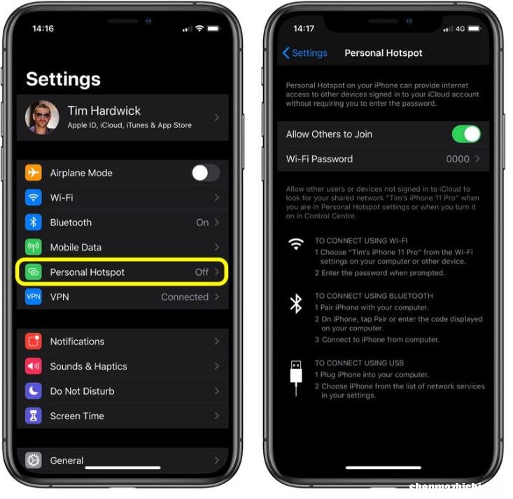 iPhone共享热点方法 苹果手机共享热点是什么意思