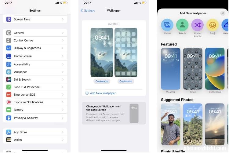 如何为苹果iOS16锁屏使用照片随机播放