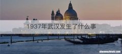1937年武汉发生了什么事