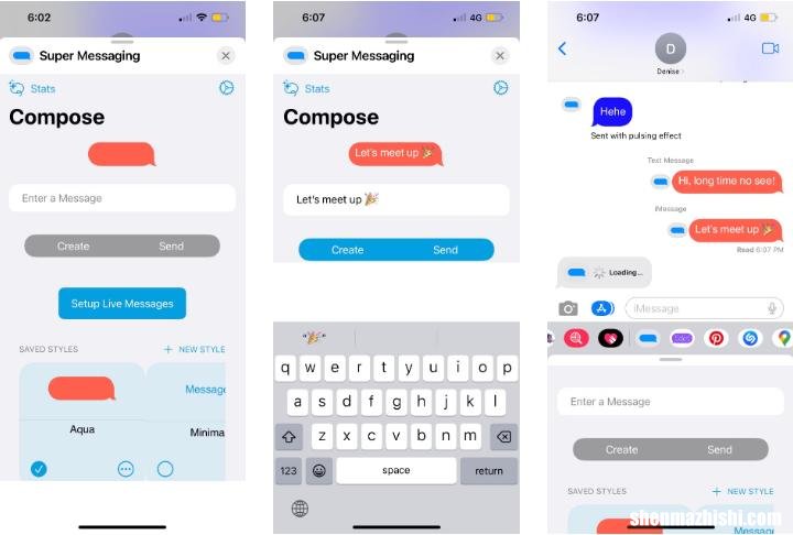 iMessage中文本气泡颜色的设置和更改方法