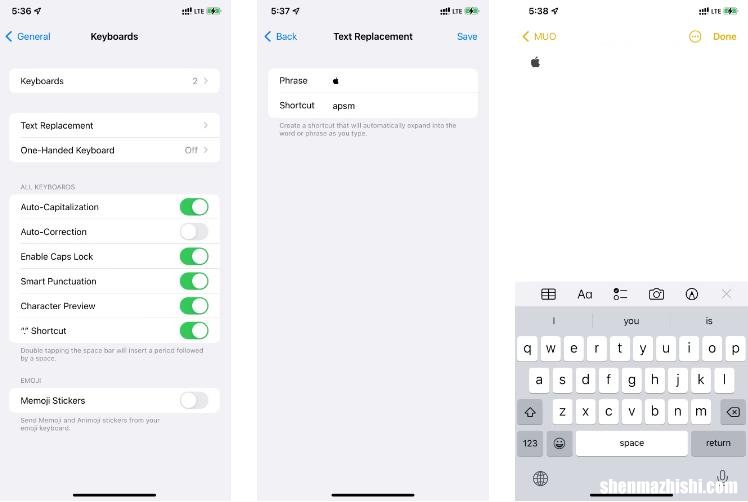 如何在iPhone、iPad或Mac上键入或插入Apple标志