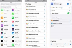 如何在iPhone上一次旋转多张照片