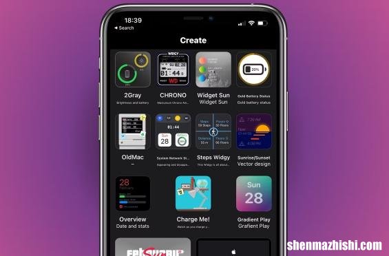 5个可让您创建精美自定义iPhone小部件的应用程序