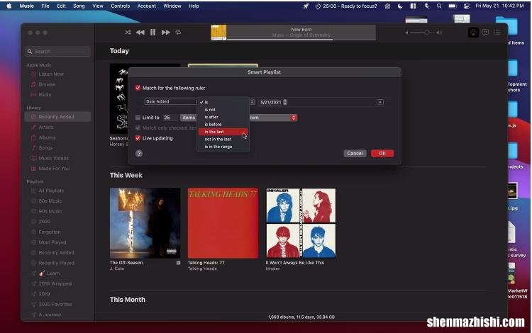如何使用Apple Music上的智能播放列表自动下载歌曲