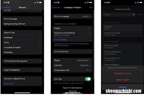 如何更改iPhone或Mac上单个应用程序的语言