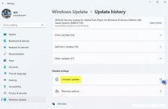 如何在Windows11/10中卸载Windows更新