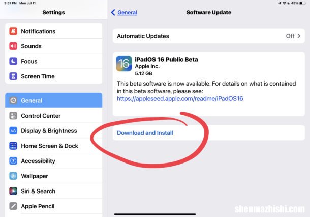 如何在iPad上安装iPadOS 16 Public Beta