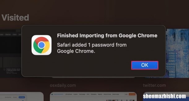 如何使用Mac将密码导入iCloud钥匙串