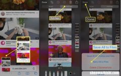 在iPhone上进行滚动屏幕截图的3种方法