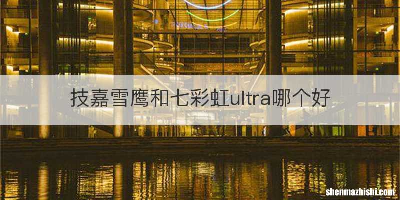 技嘉雪鹰和七彩虹ultra哪个好