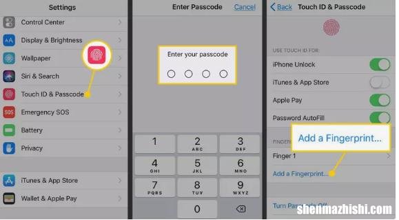 苹果手机指纹扫描仪 如何设置和使用Touch ID