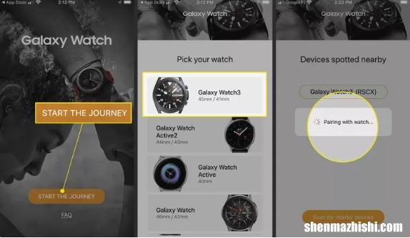 如何将Galaxy Watch连接到iPhone