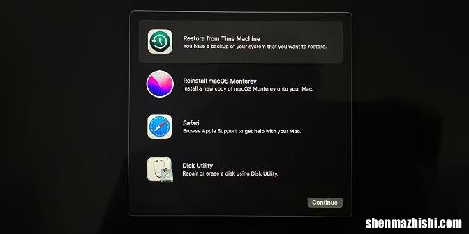 如何从macOS Ventura降级到macOS Monterey