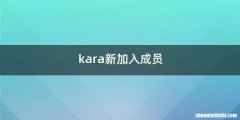 kara新加入成员