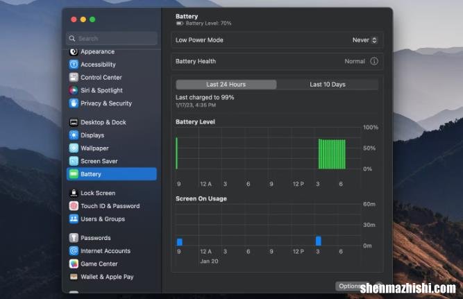 如何检查MacBook的电池健康状况