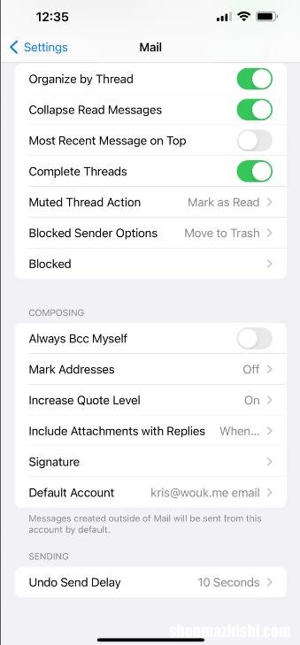 如何延长iPhone、iPad 和Mac上Apple Mail的未发送延迟
