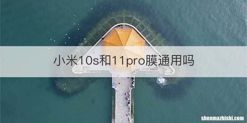 小米10s和11pro膜通用吗