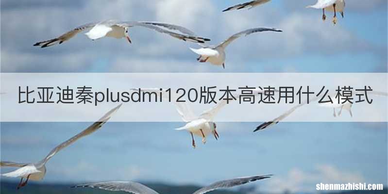 比亚迪秦plusdmi120版本高速用什么模式