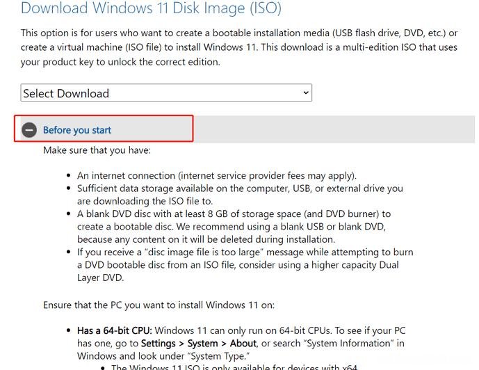 无法下载Windows11 ISO文件？为什么以及如何修复？