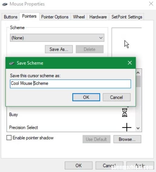 win10鼠标光标自定义技巧，让您的鼠标光标更符合喜好