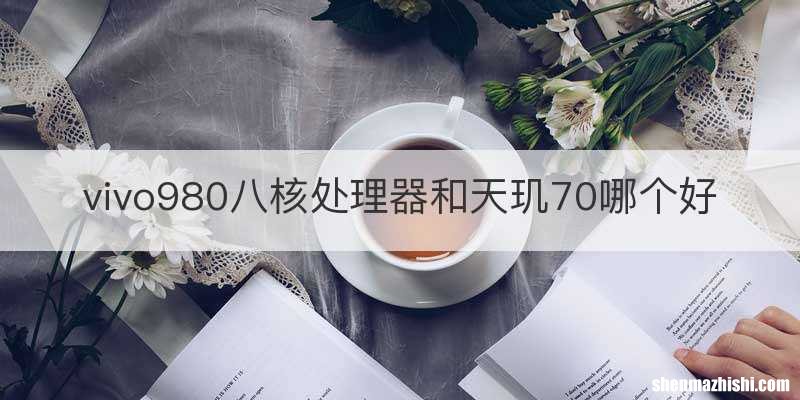 vivo980八核处理器和天玑70哪个好