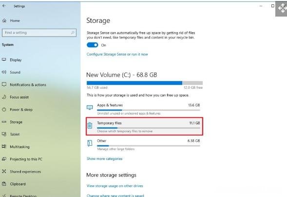 电脑系统C盘空间不足？win10释放C盘空间的方法