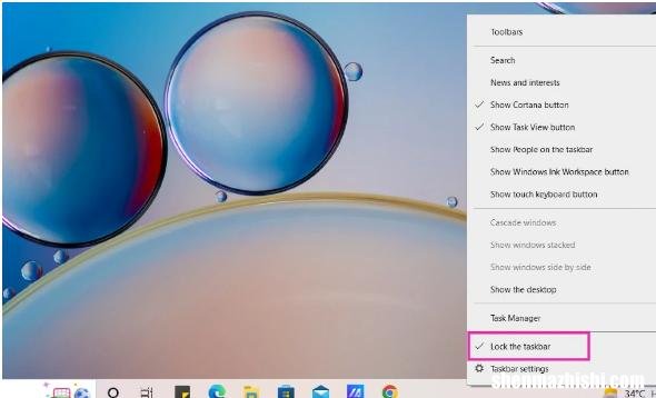 Windows中的“锁定任务栏”是什么意思？
