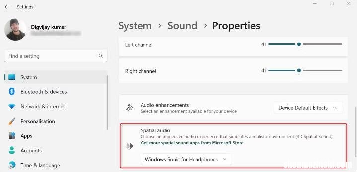 如何在Windows11中启用空间声音，设置技巧