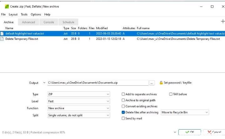 如何在Windows11/10中为文本文件添加密码
