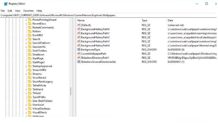 如何在Windows11中查找当前桌面墙纸的文件位置