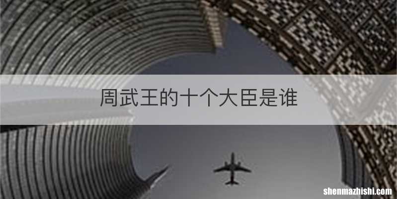周武王的十个大臣是谁