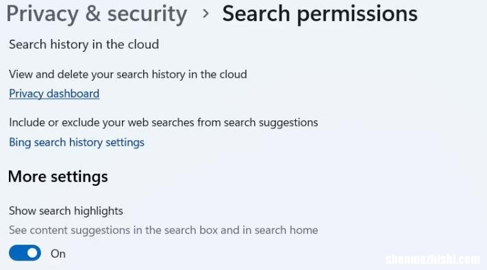 如何在Windows11上打开和关闭搜索突出显示