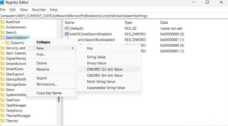 如何在Windows11上打开和关闭搜索突出显示