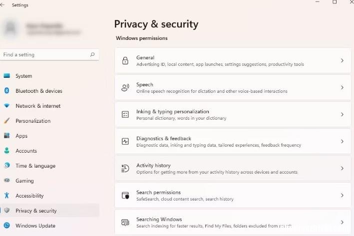 如何查看和清除Windows10活动历史记录