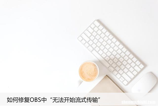 如何修复OBS中“无法开始流式传输”