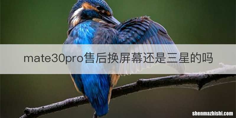 mate30pro售后换屏幕还是三星的吗