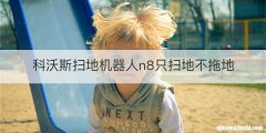 科沃斯扫地机器人n8只扫地不拖地
