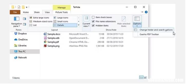 如何在Windows10中隐藏文件、文件夹和驱动器