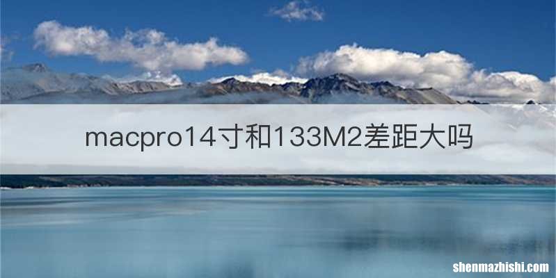macpro14寸和133M2差距大吗