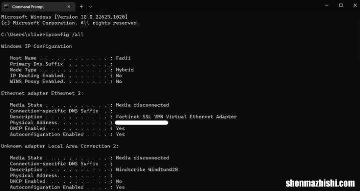 在Windows11上查找MAC地址的4种方法