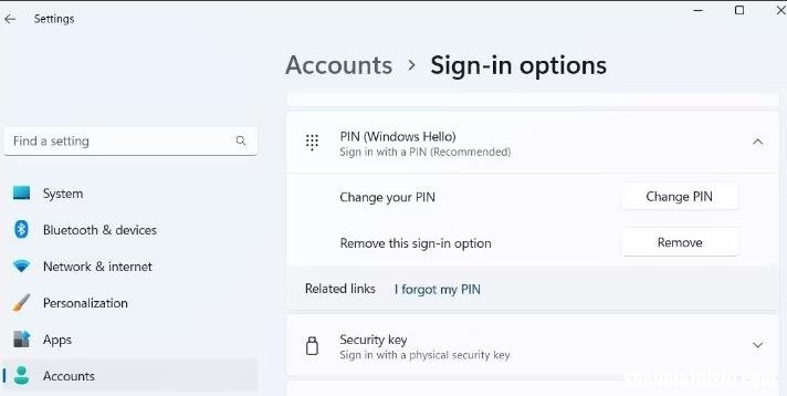 如何在Windows中更改帐户PIN，快速设置方法