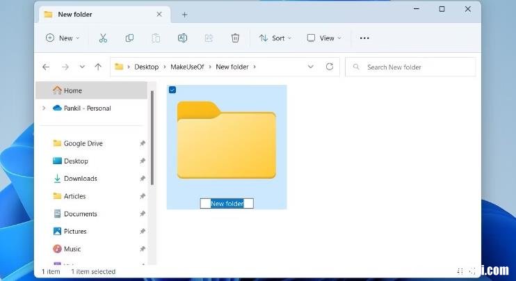 在Windows11中创建新文件夹的4种简单方法