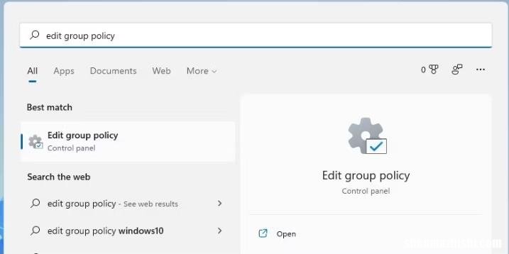 在Windows11中打开本地组策略编辑器的9种方法
