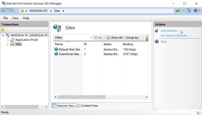 IIS 打开Windows Internet信息服务管理器的8种方法