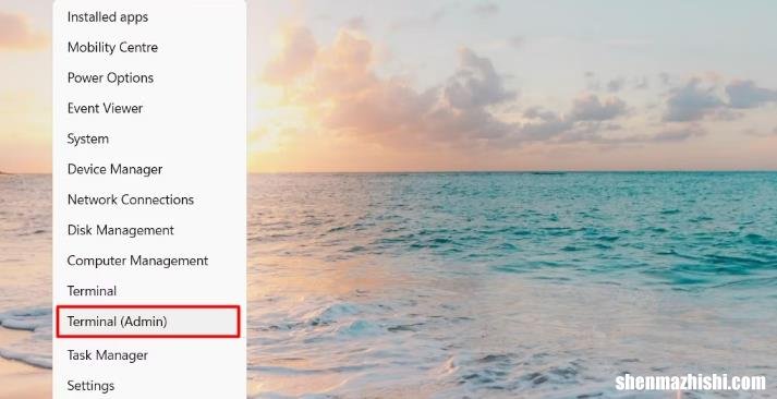 如何在Windows11中以管理员身份打开Windows PowerShell