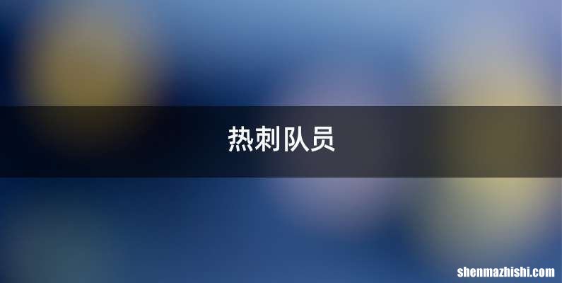 热刺队员