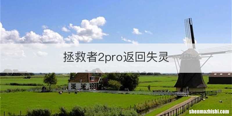 拯救者2pro返回失灵