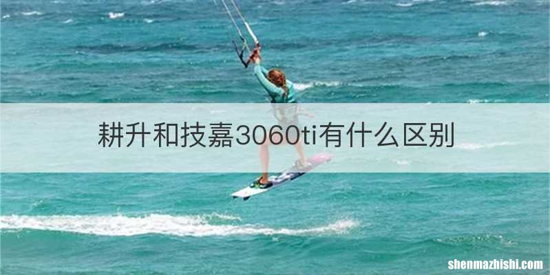 耕升和技嘉3060ti有什么区别