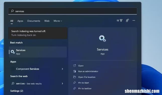 在Windows11中打开服务应用程序的7种方法