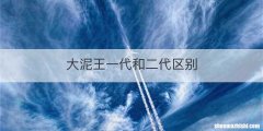 大泥王一代和二代区别